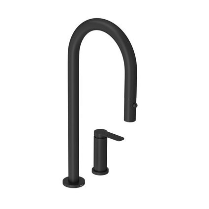 1292 bl99 mt torneira de mesa para cozinha black matte deca you