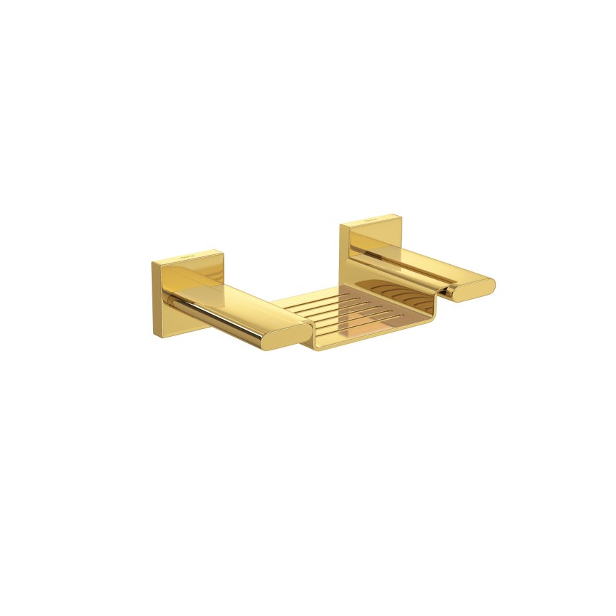 2012 gl33 saboneteira parede com base metal polo gold deca