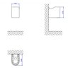 CS17 Coluna Suspensa para Lavatrio Branco Deca Spot Tcnicopng