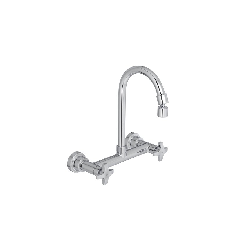 1258 c34 misturador de parede cromado deca max