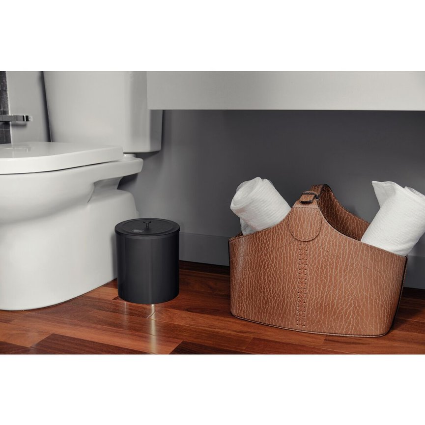 94540052 Lixeira Tramontina til em Ao Inox Scotch Brite com revestimento especial a base de verniz Black 5 L 4