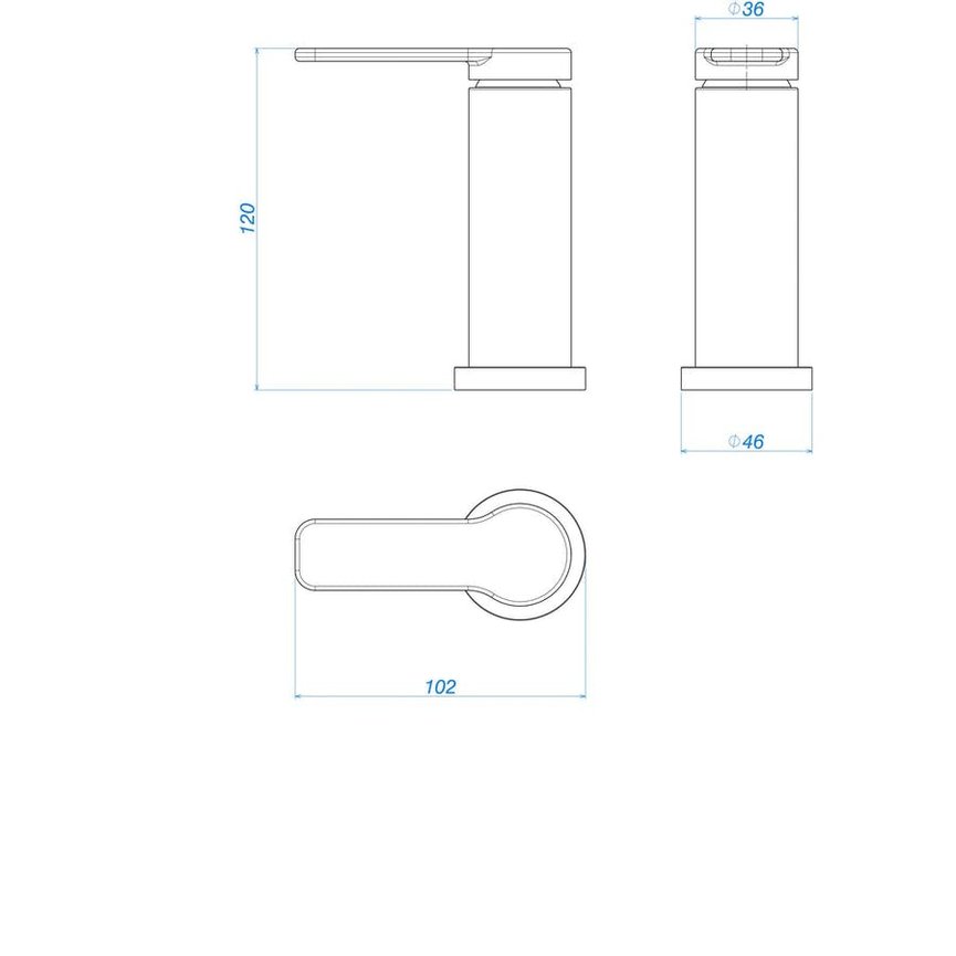 499202 Monocomando de Mesa para Cozinha Cromado Deca You Tcnicojpg