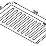 2000116 Escorredor Raso 300mm Debacco Tcnicojpg