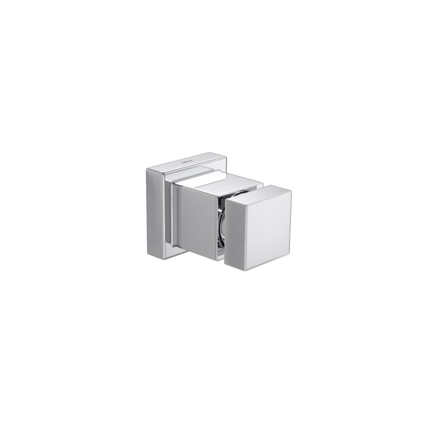 4900 c86 pq acabamento para registro de gaveta ate 1 cubo cromado deca