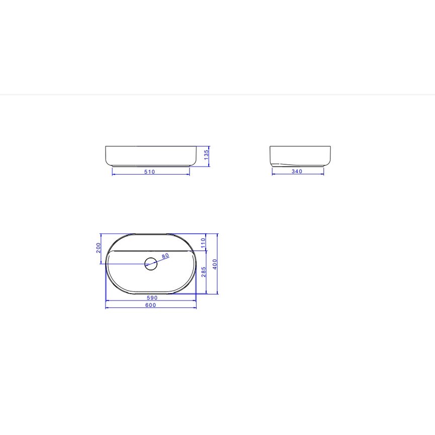 LM17 Cuba de Apoio Oval com Mesa 60cm Branco Deca Tcnicojpg