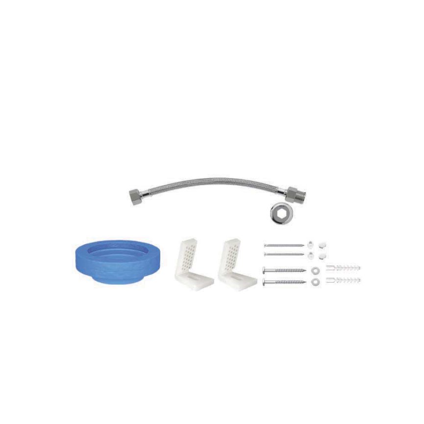 1201 c kit pcd kit de instalacao para bacia com caixa com fixacao lateral deca