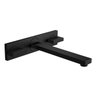 1878 bl87 mt misturador de parede para lavatorio black matte deca dream